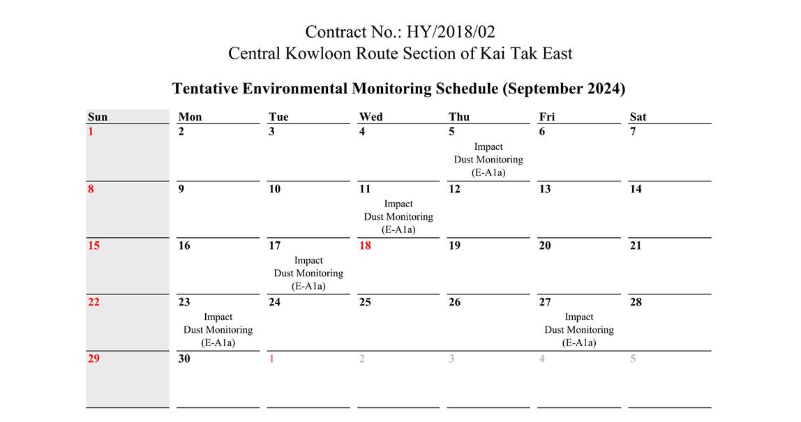 A calendar with numbers and letters
Description automatically generated with medium confidence